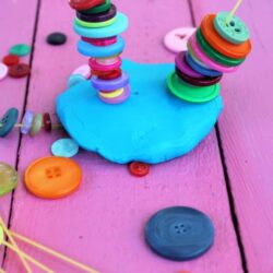 Coffee Cups and Crayons – Button Stacking