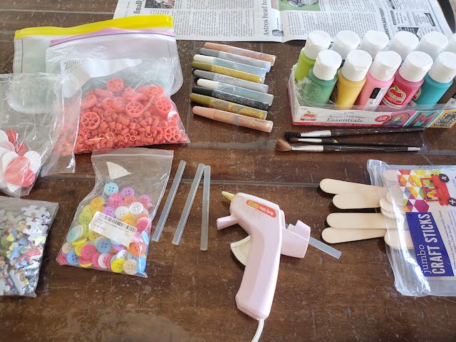 materials for picture frame craft
