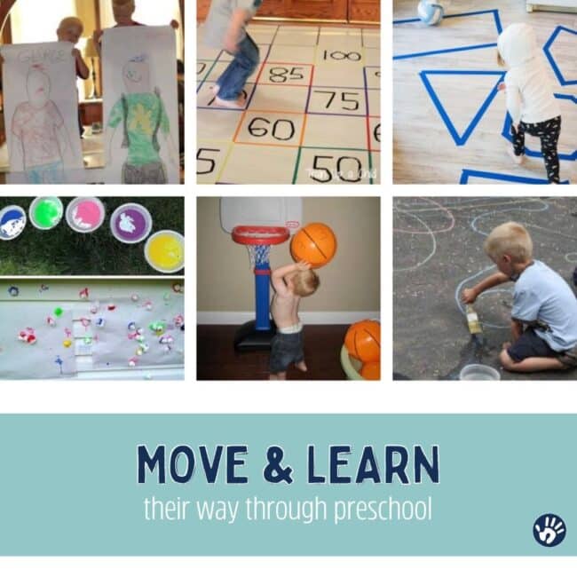 Get your preschooler active and moving while learning everything they will need to know. From letters, to number, science and more!