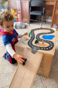 Cardboard Box Activities