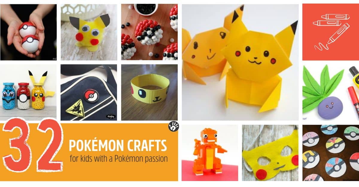 15 Pokemon Activities for Kids - Create & Learn