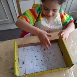 Hands On As We Grow - Splatter Painting