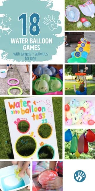 Stock up on water balloons and check out these fun water balloon games and activities with your toddlers and preschoolers using simple supplies from home.