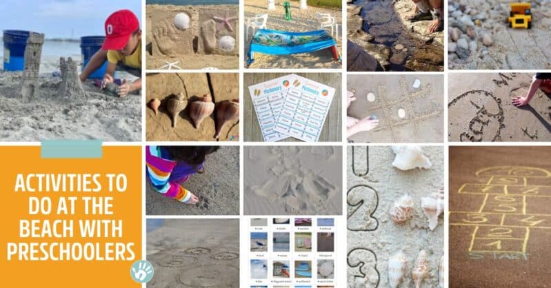 It's time to shell-abrate with a day at the beach! And what better way to do that than with a fun list of beach activities for kids, beach themed snacks, and even indoor beach theme activities for rainy summer days!