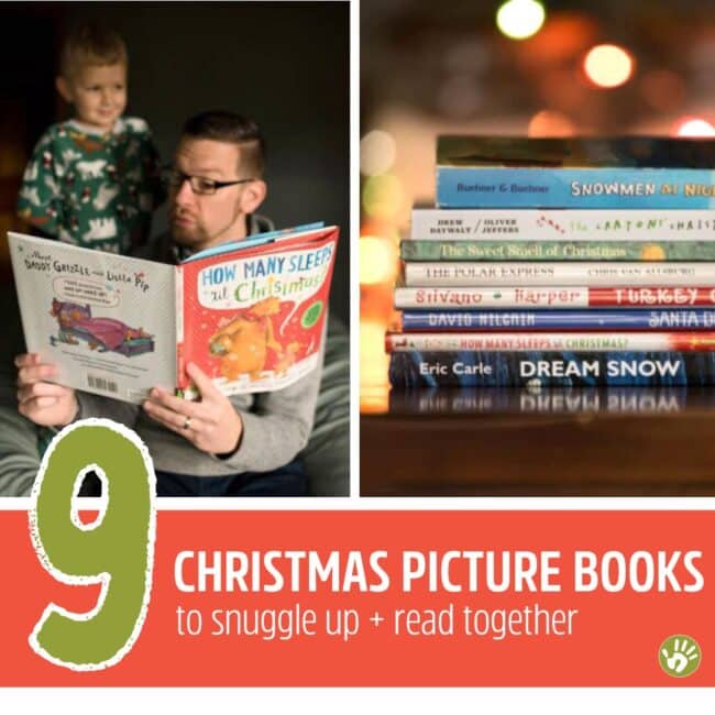 Grab one of these fun Christmas picture books then snuggle up and read together!