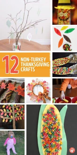 12 Non-Turkey Thanksgiving Crafts for Kids