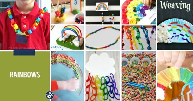 rainbow crafts for kids