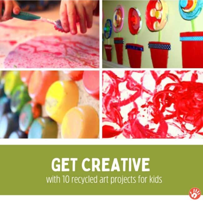 Get creative with these 10 recycled art projects for kids