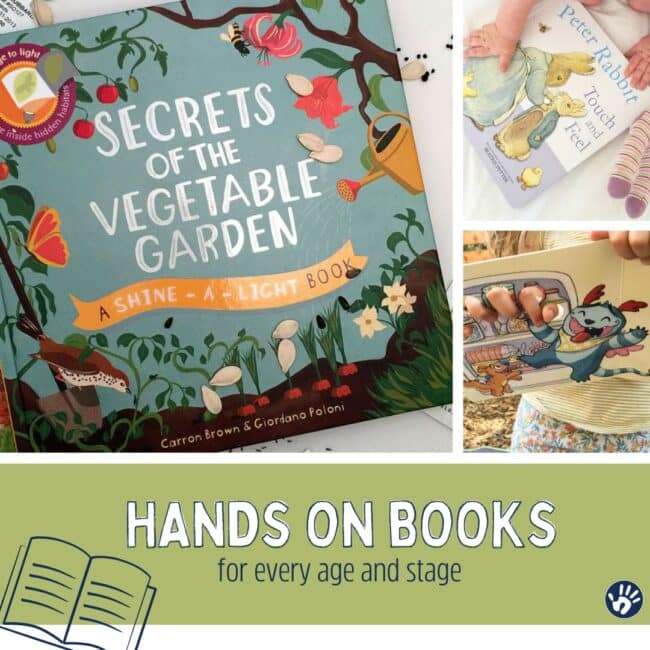 hands-on kids books for every age and stage