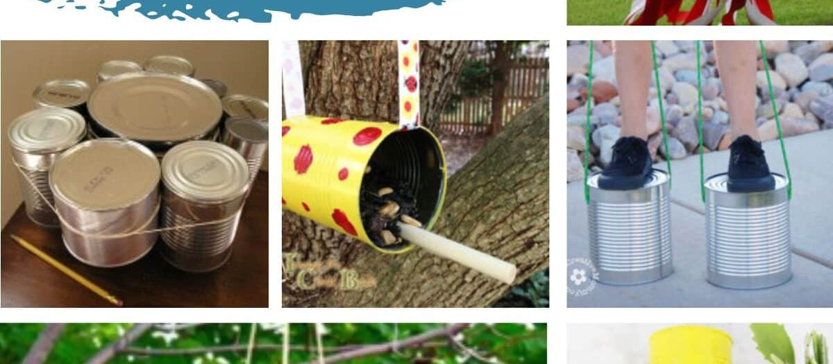 27 Tin Can Crafts & Activities for Kids!