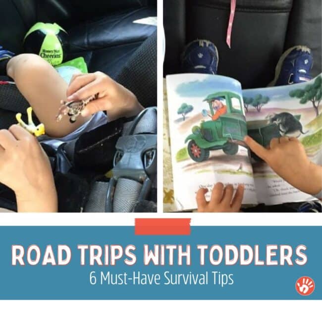 road trips with toddlers, 6 tips!