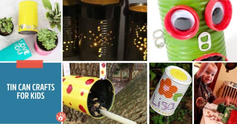 Tin Can Crafts for Kids