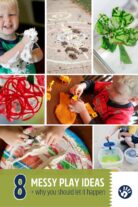 8 messy play ideas for kids