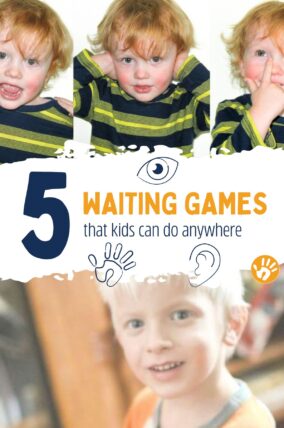 Waiting games for kids to do anywhere, anytime.