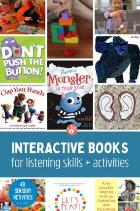 Interactive books for listening skills + activities