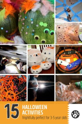 Halloween offers so much opportunity to do themed activities for kids! Here are 15 simple Halloween activities that preschoolers will love!