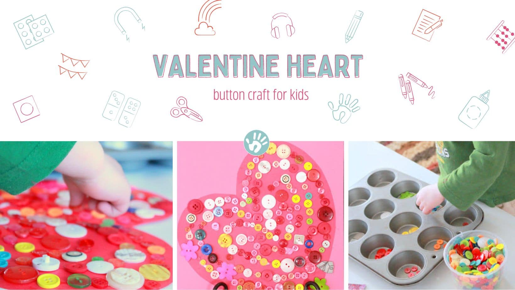 Valentine Kids Craft Valentine's Day Art Activities For Kids Busy
