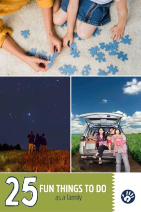 25 Things to Do As A Family