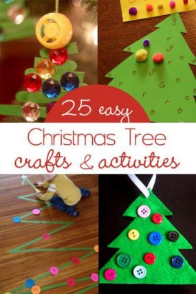 Download 25 Easy Christmas Crafts For Kids To Make Hands On As We Grow PSD Mockup Templates