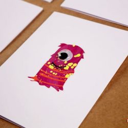 Monster Googly Eye Cards, 1 of the 12 Googly Eyes Crafts & Activities for Halloween