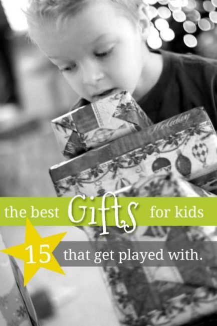 The best gifts for young kids that actually get played with