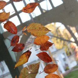 Simple Leaf Window Garland