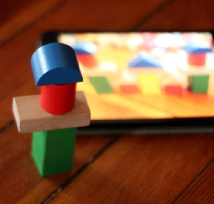 Building with blocks and the iPad