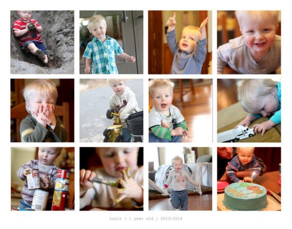 Collage to display snapshots of kids Collage to display snapshots of kids