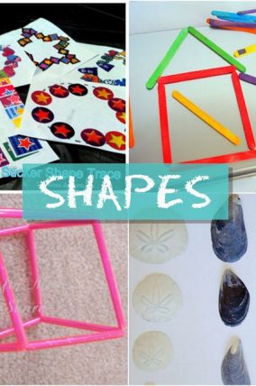 Activities for learning shapes