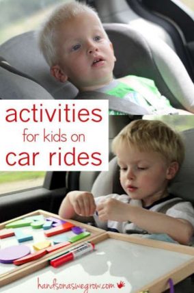 Activities for kids to do on car rides