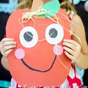 Easy Apple Crafts for Kids to Create That Are Cute! - Hands On As We Grow®