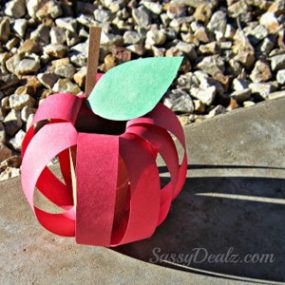 Easy Apple Crafts for Kids to Create That Are Cute! - Hands On As We Grow®