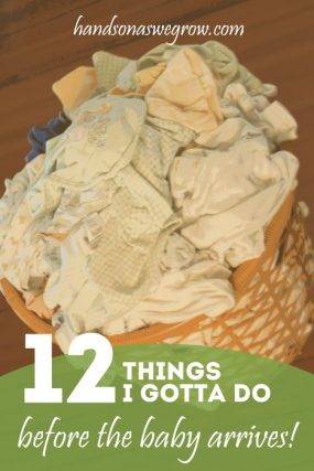 12 Things to Do Before Baby Arrives