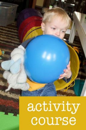 The kids would love this activity course