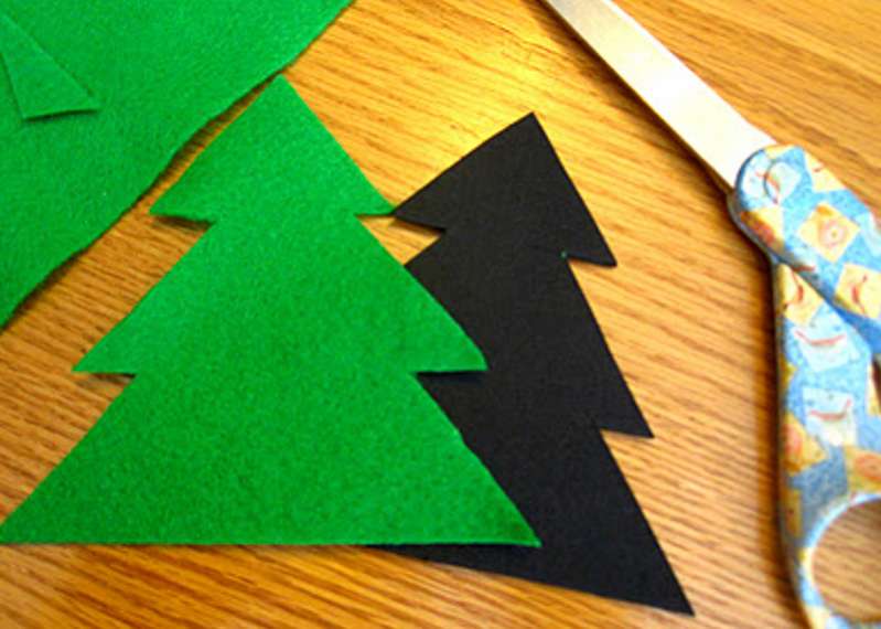 DIY a cute button Christmas tree ornament with your kids this holiday season!