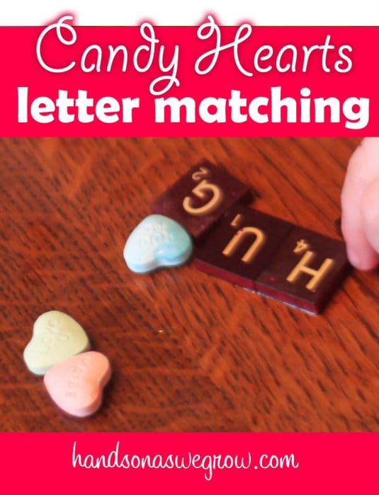 Valentine Letter Matching Activity