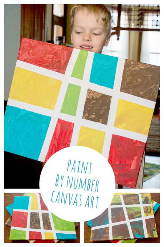 Paint by Number Canvas Art - Hands On As We Grow®