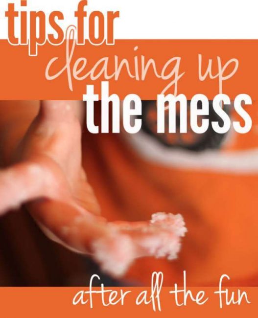 10 Tips for Cleaning Up the Mess After Fun Activities