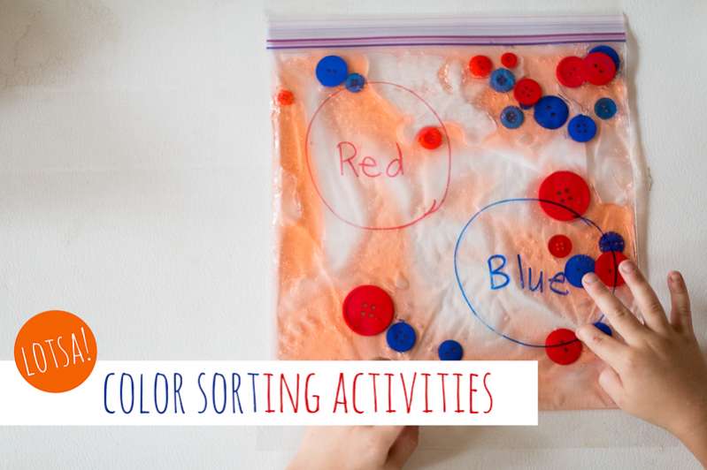 Lotsa Color Sorting Activities for Preschoolers