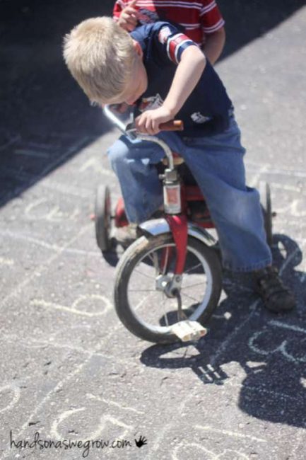 Riding through the counting maze too!