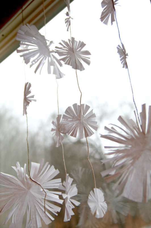 Winter Paper Garlands