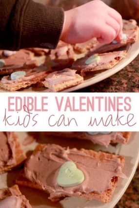 edible valentines for kids to make