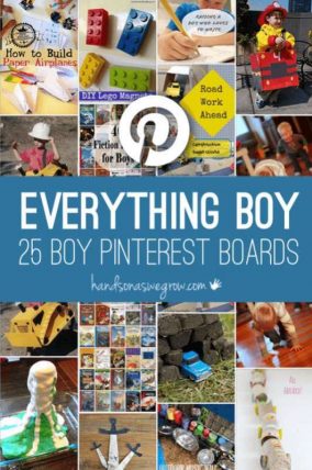 Everything for boys! 25 Pinterest boards for everything boy related