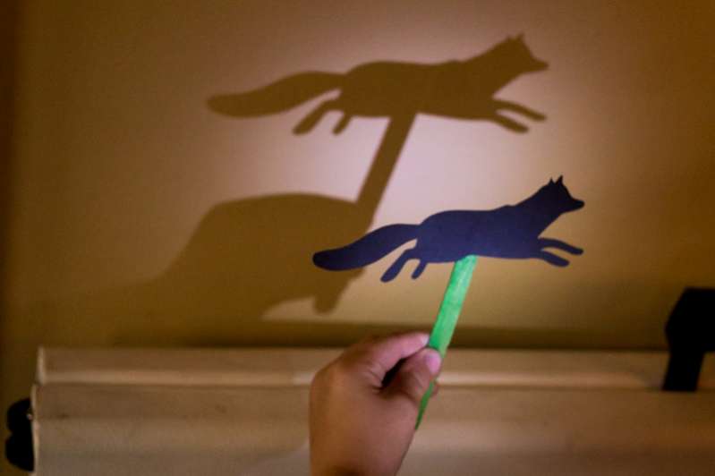 Simple shadow puppets