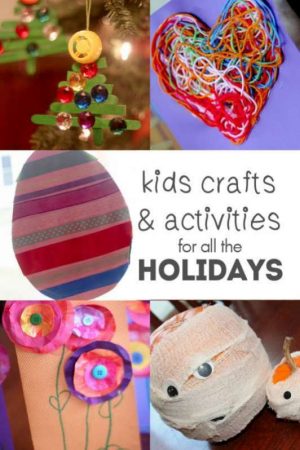 All the holiday crafts and activities for kids to do