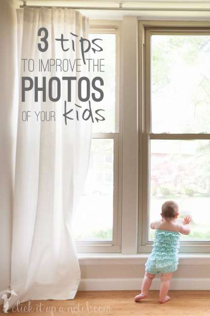 Use these 3 tips to capture those memories and improve the photos of your kids.