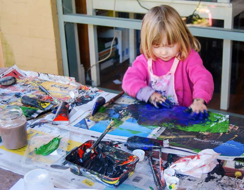 Let kids lead the way with arts and craft projects