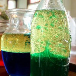 Make a lava lamp with the kids!