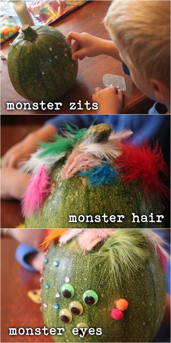 Monster Pumpkin Features