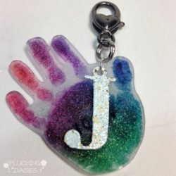 Handprint Charms for Mother's Day